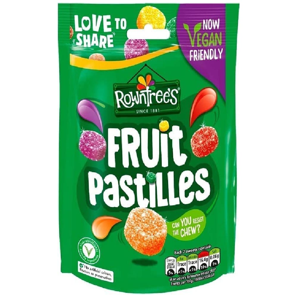 Rowntree Fruit Pastilles, 143g