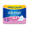Always Sensitive Long Ultra Size 2 Sanitary Pads With Wings