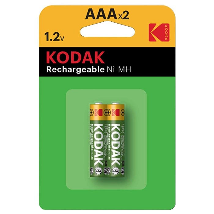 Kodak Rechargeable, AAA (Pack of 2)