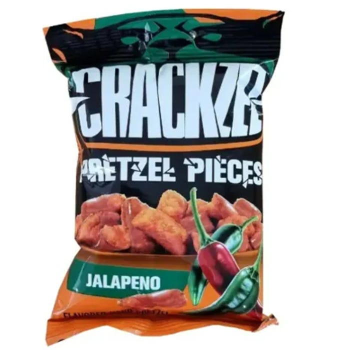 Crackzel Pretzel Pieces - Jalapeno, 85g