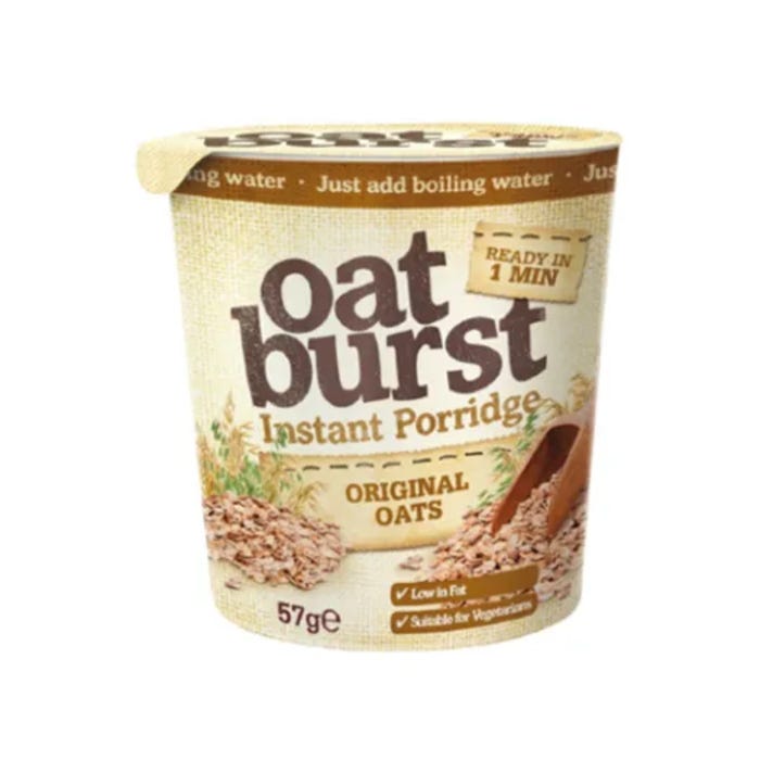 Oatburst Instant Porridge Original Oats, 57g